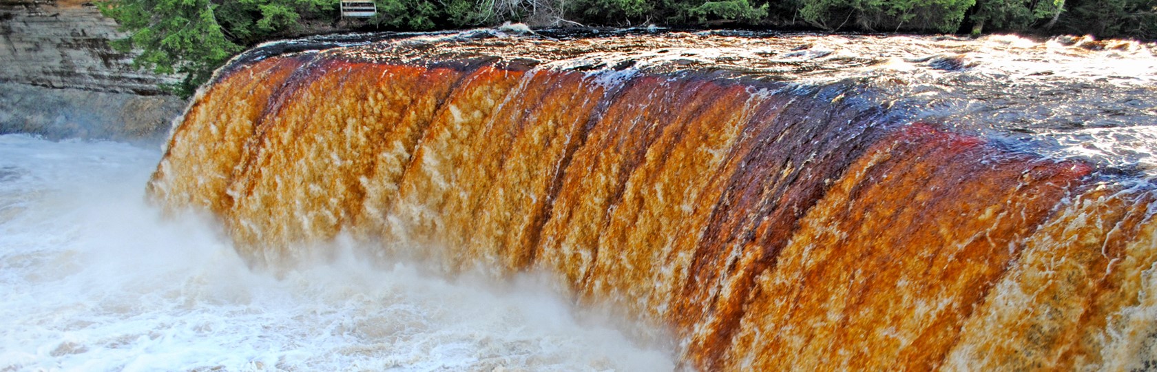 Upper Tahquamenon Falls in Spring